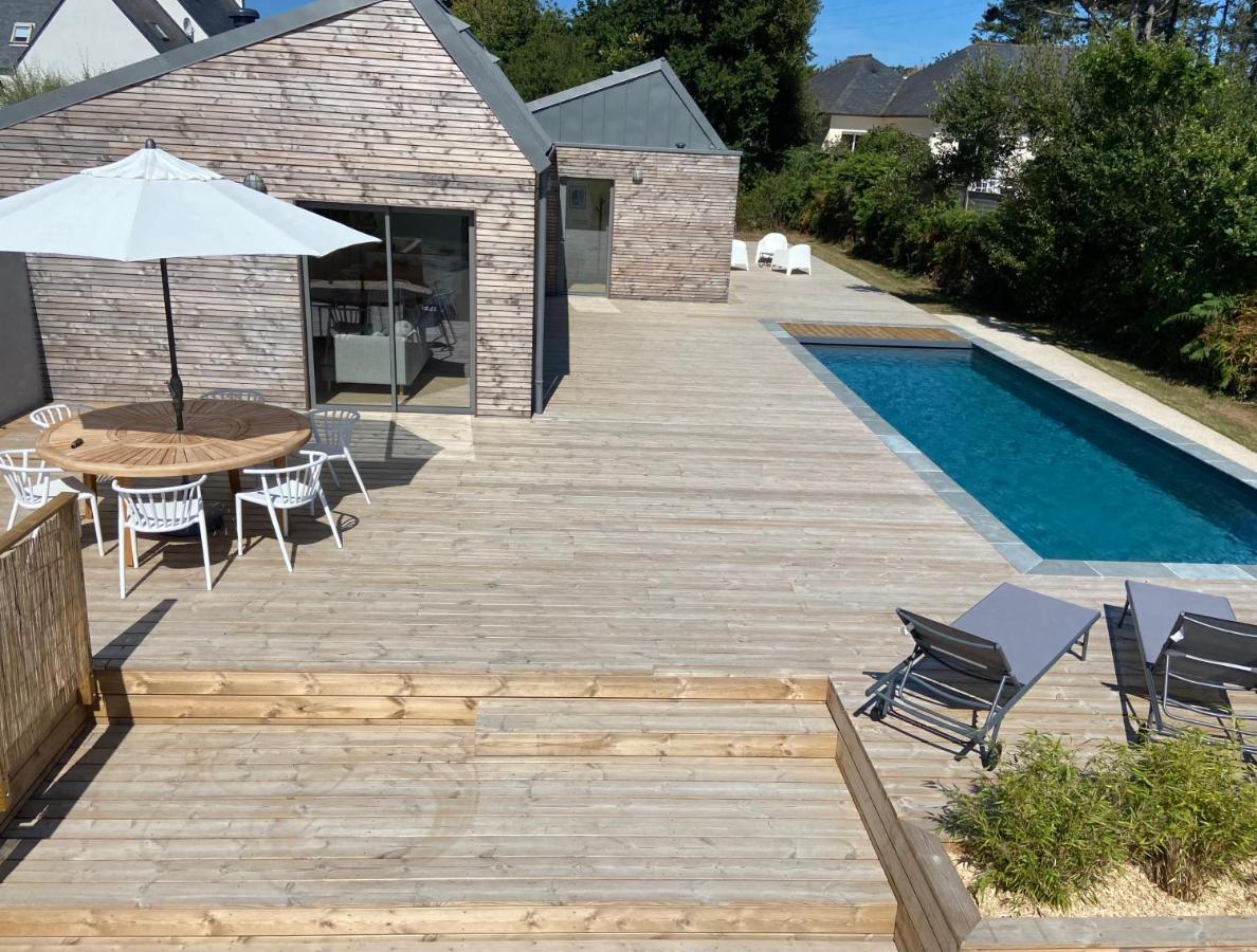 Magnifique Villa Avec Piscine, A 5 Min Des Plages Landunvez Екстер'єр фото