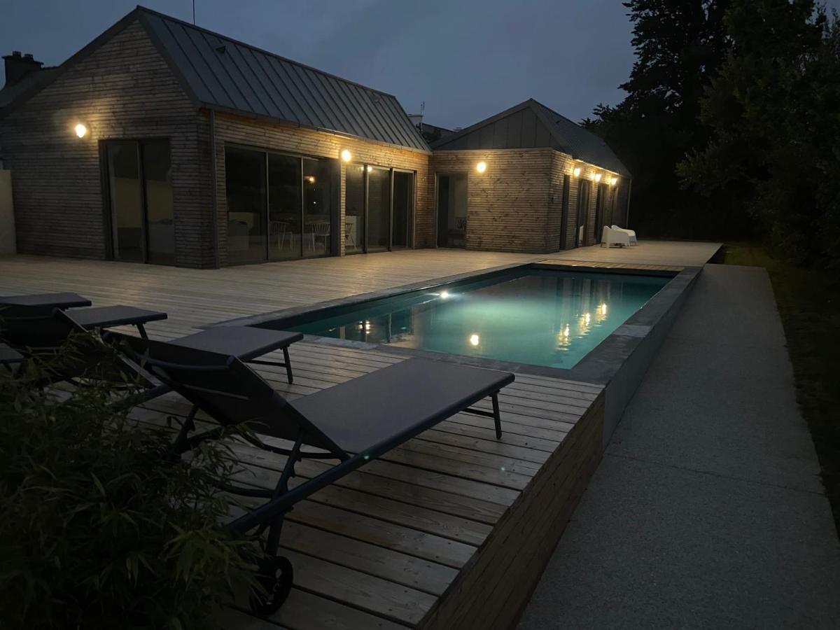 Magnifique Villa Avec Piscine, A 5 Min Des Plages Landunvez Екстер'єр фото